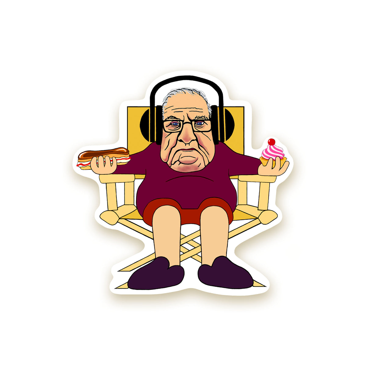 Grandpa Mudcake Die-Cut Stickers: Set 2