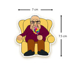 Grandpa Mudcake Die-Cut Stickers: Set 2