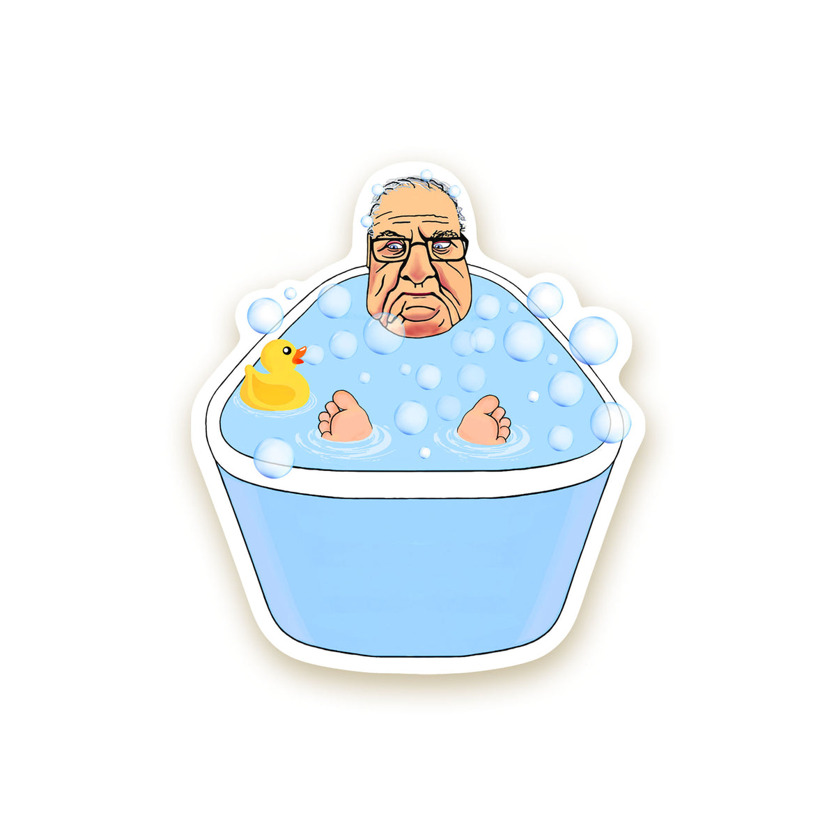 Grandpa Mudcake Die-Cut Stickers: Set 4