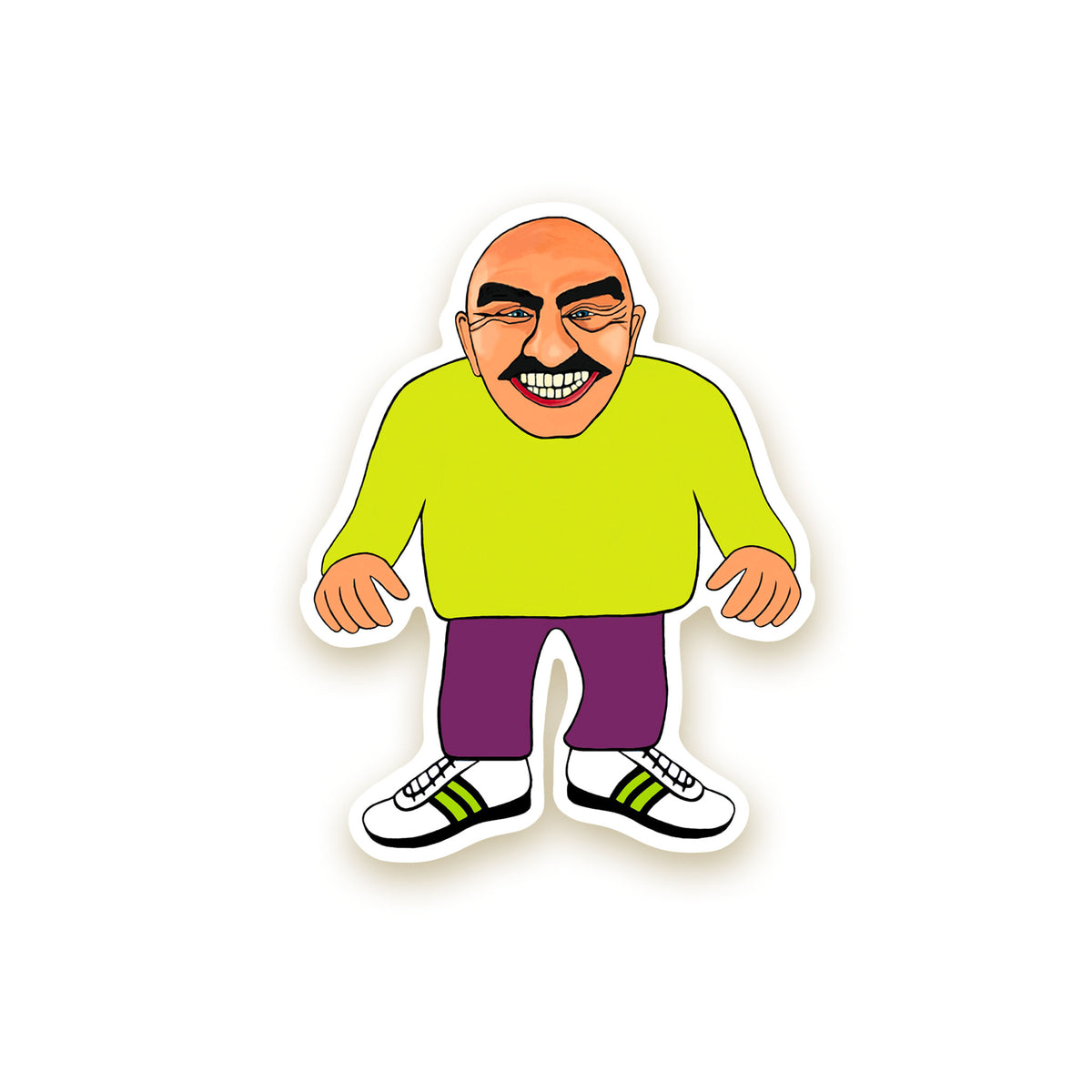 Grandpa Mudcake Die-Cut Stickers: Set 4