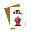 Grandpa Mudcake Birthday Cards
