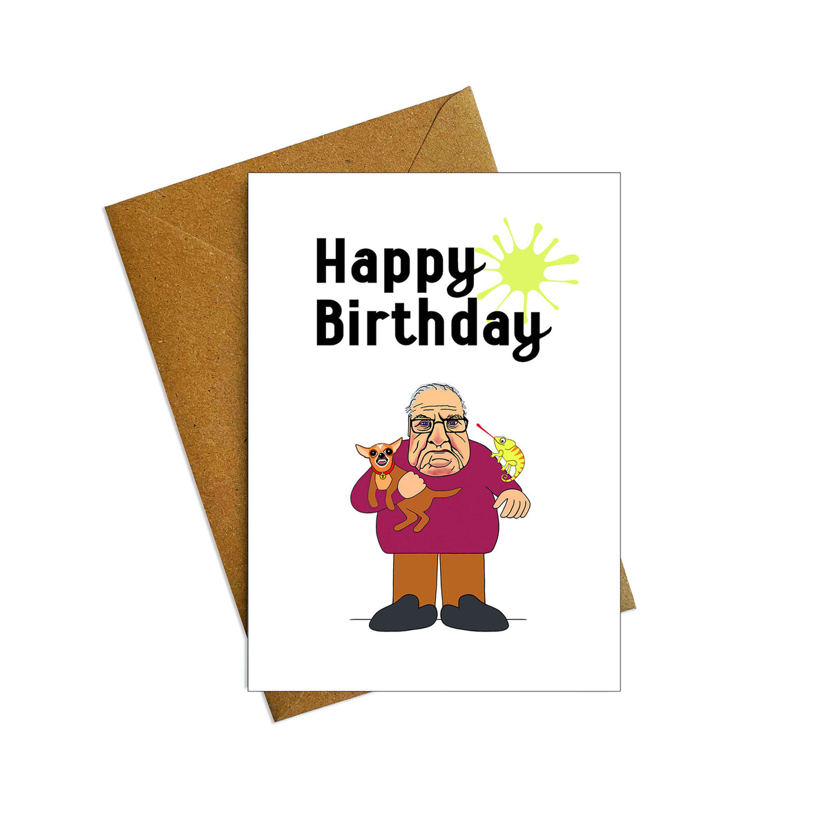 Grandpa Mudcake Birthday Cards