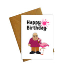 Grandpa Mudcake Birthday Cards