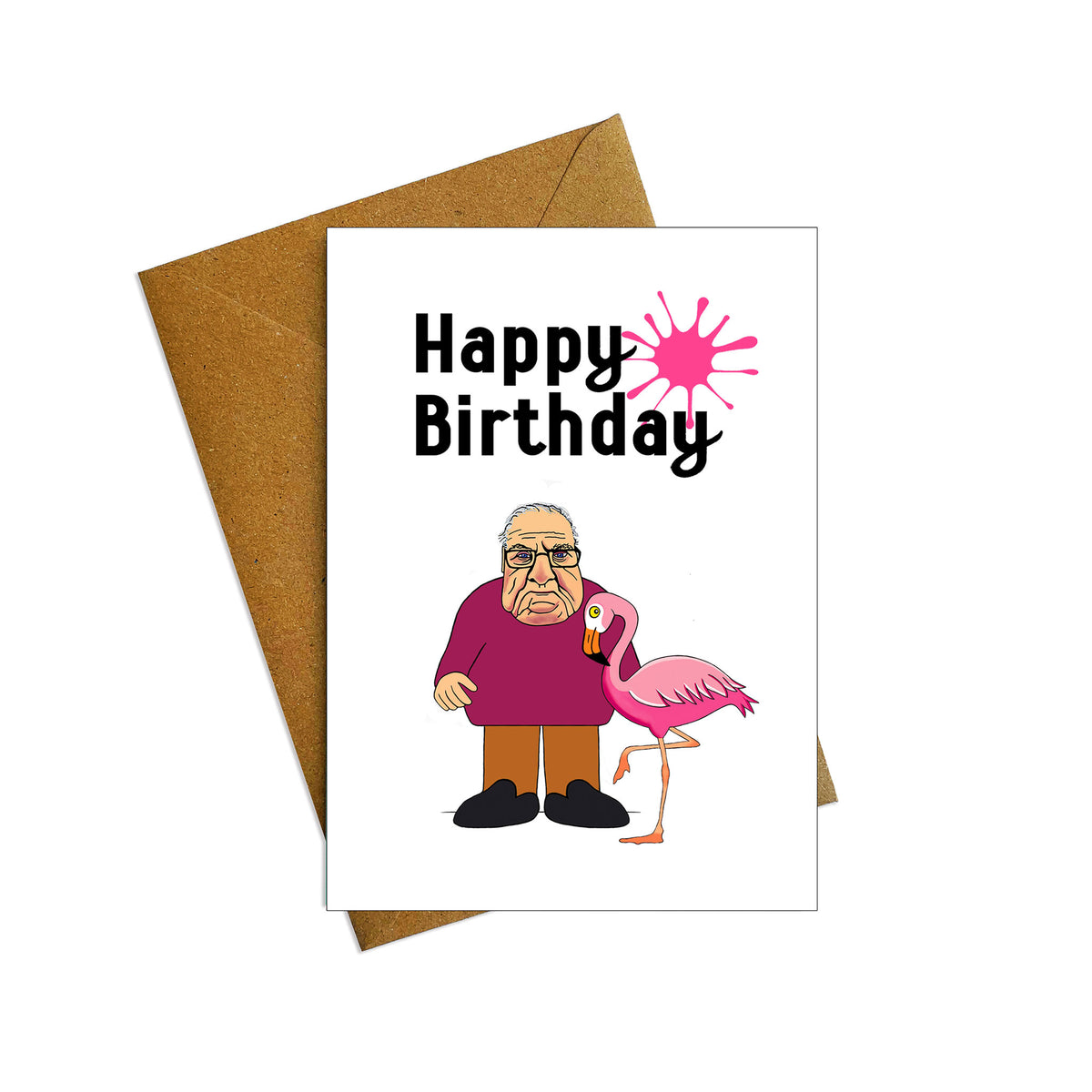 Grandpa Mudcake Birthday Cards