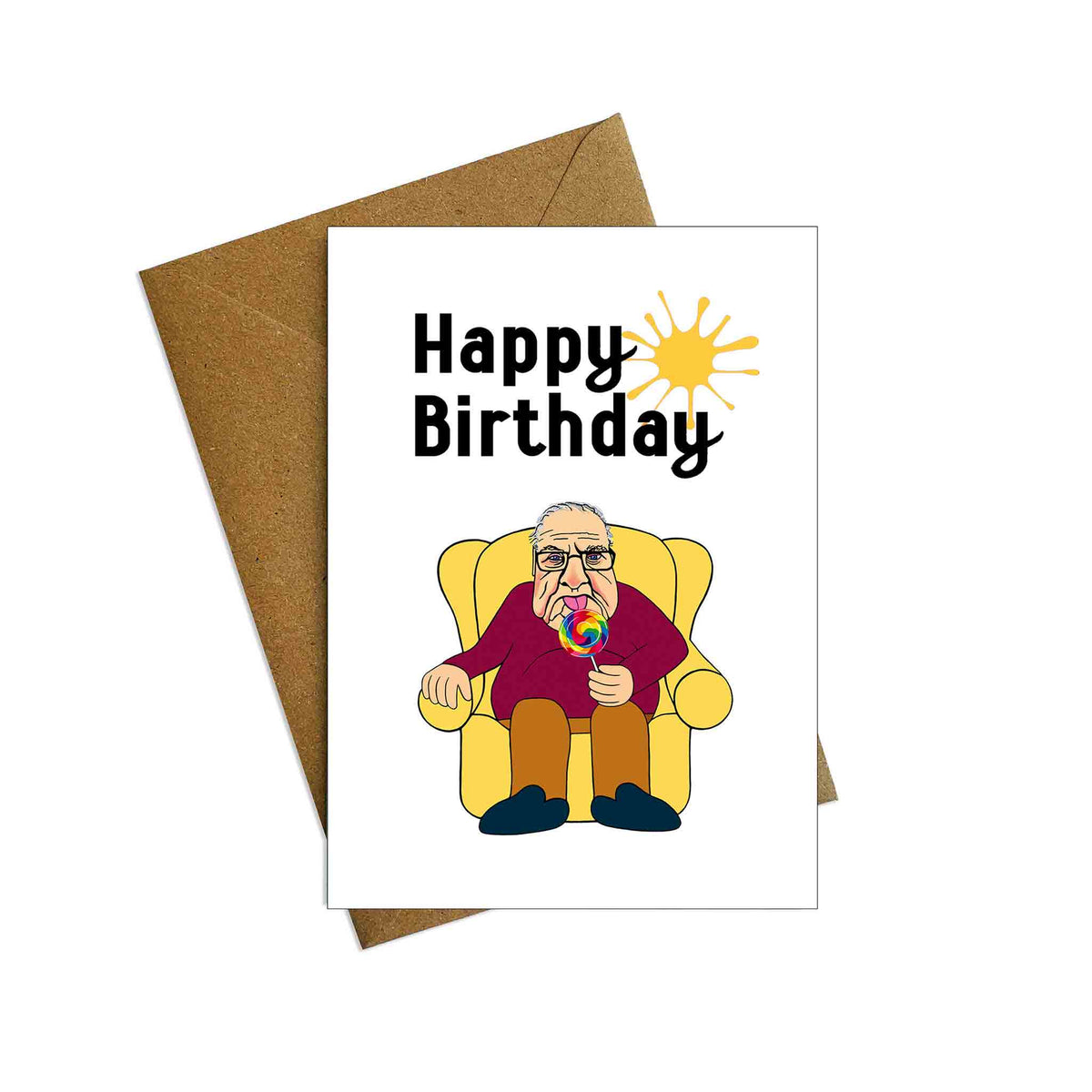 Grandpa Mudcake Birthday Cards