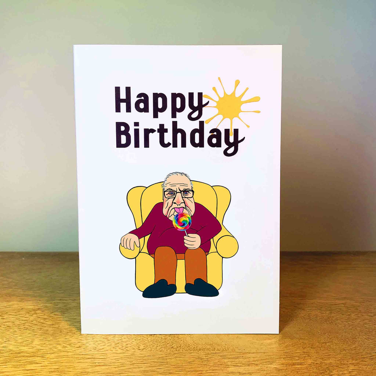 Grandpa Mudcake Birthday Cards
