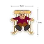 Grandpa Mudcake Die-Cut Stickers: Set 4