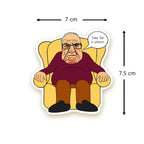 Grandpa Mudcake Die-Cut Stickers: Set 1