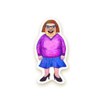 Reginald Stinkbottom Die-Cut Stickers