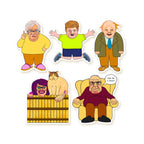 Grandpa Mudcake Die-Cut Stickers: Set 1