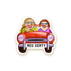 Reginald Stinkbottom Die-Cut Stickers