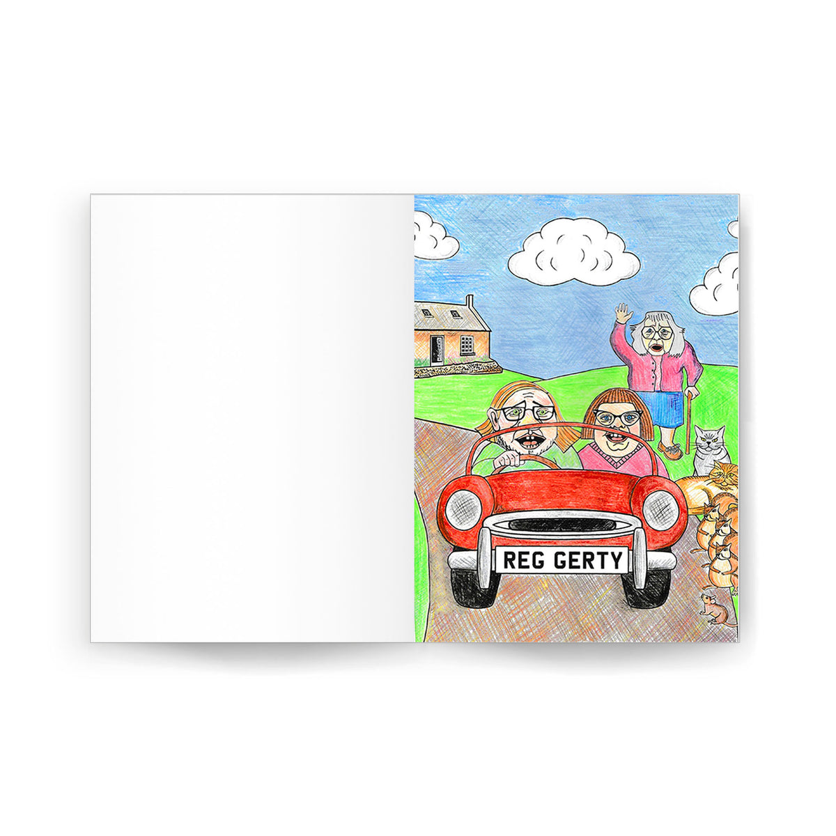 The Reginald Stinkbottom Colouring Book