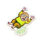 Reginald Stinkbottom Die-Cut Stickers