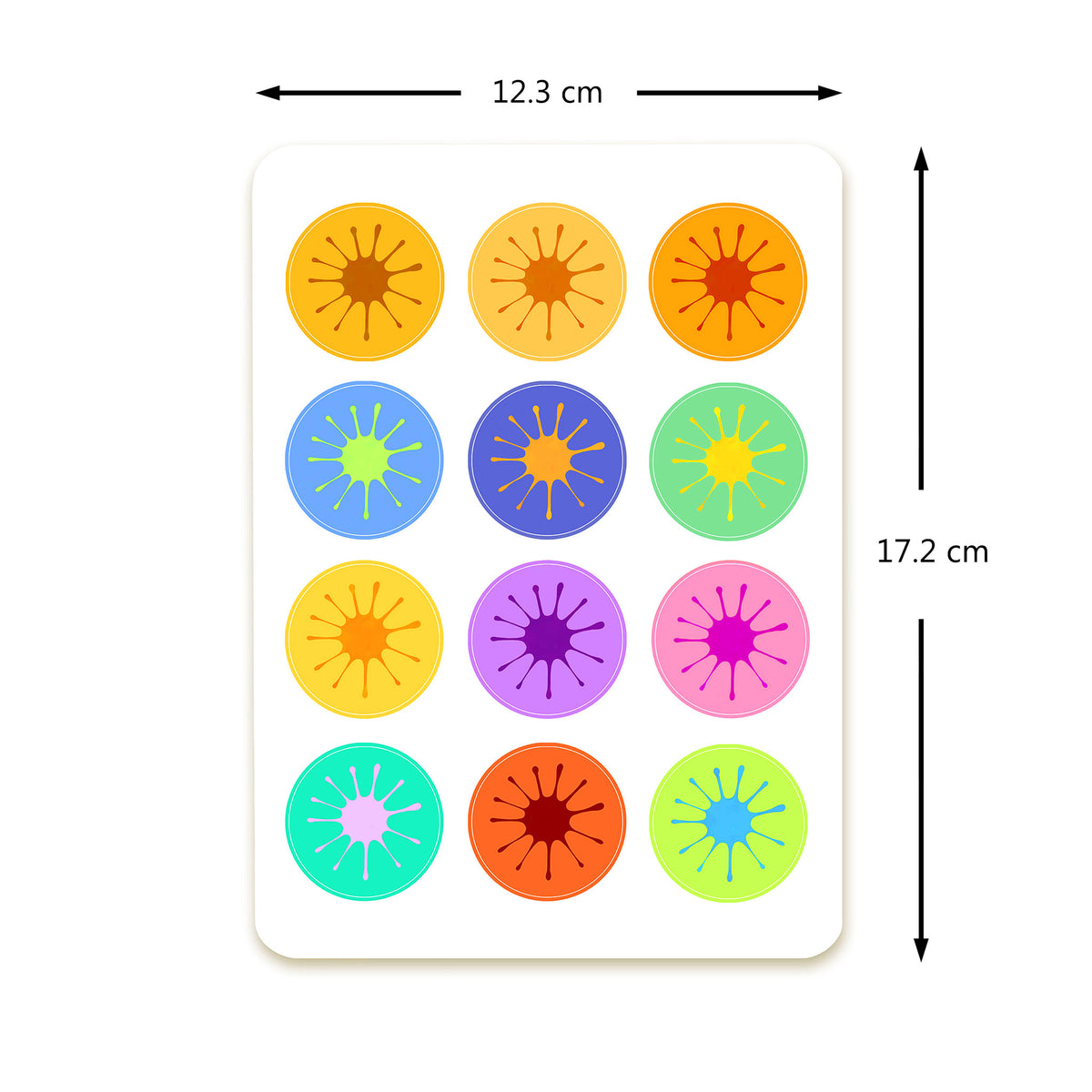 Splodge Mini Sticker Sheets