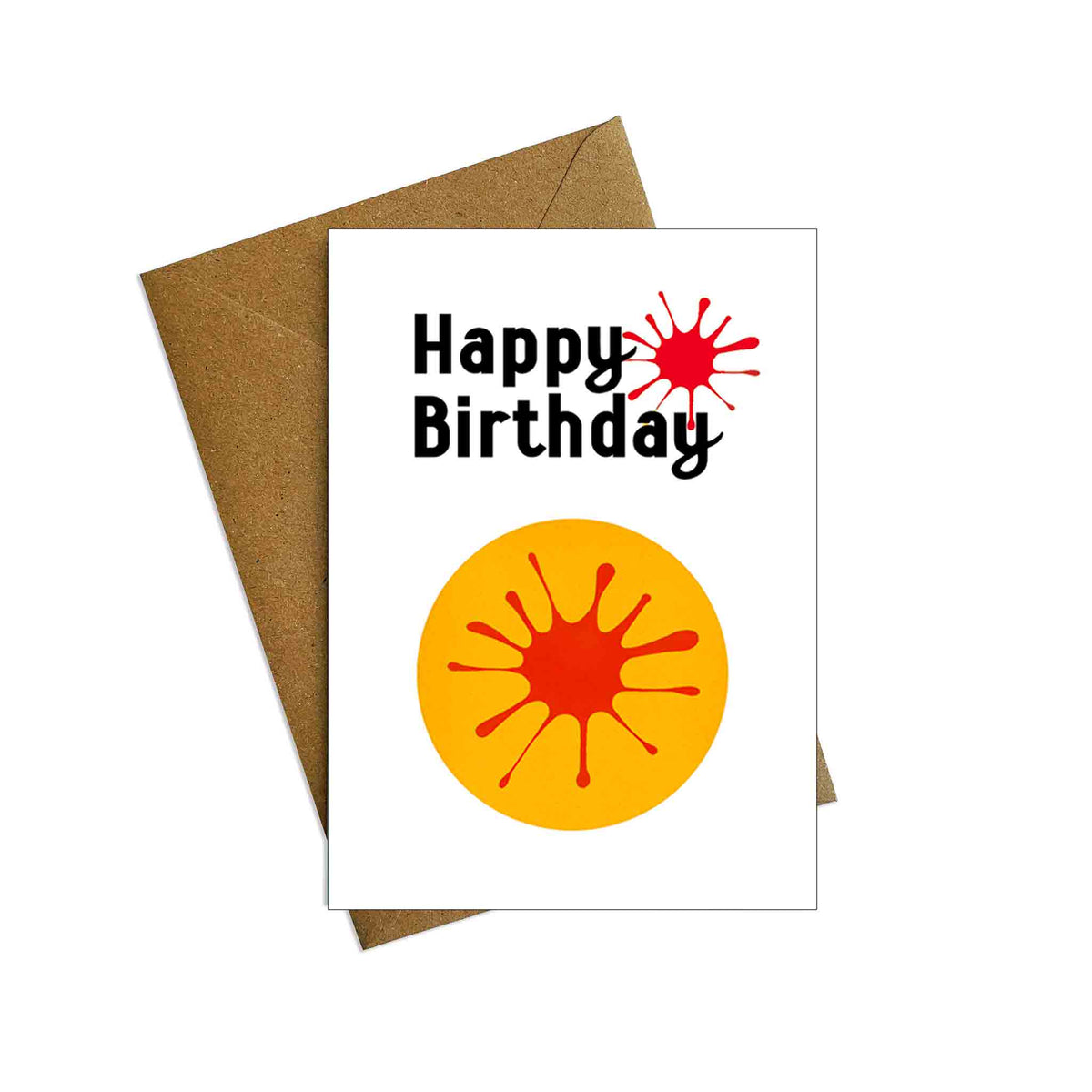 Splodge Birthday Cards