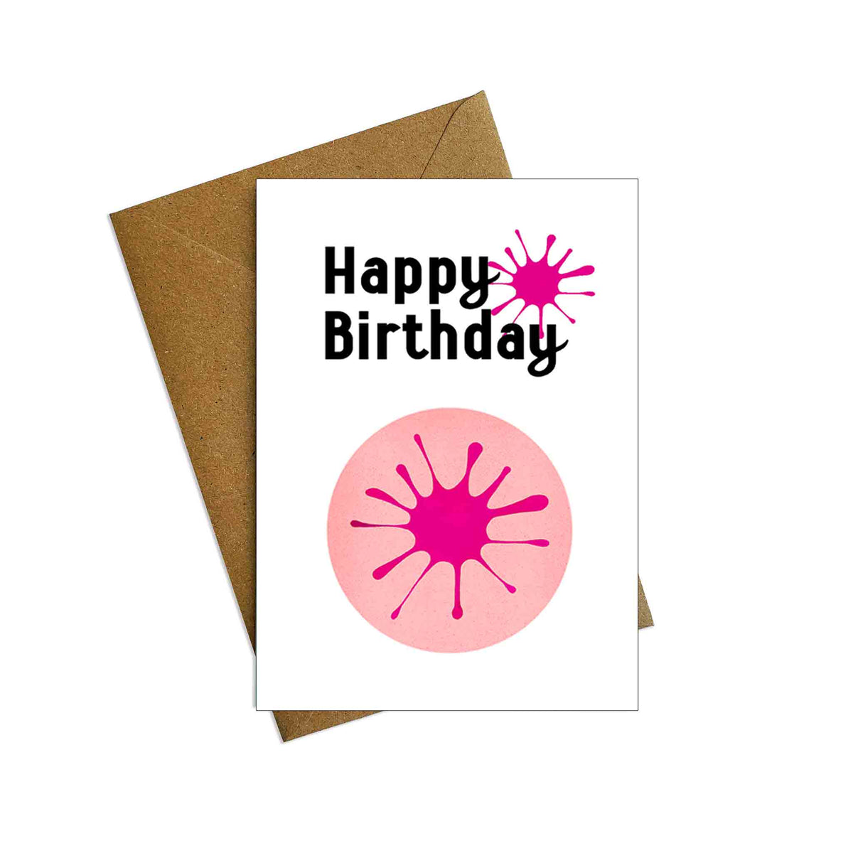 Splodge Birthday Cards