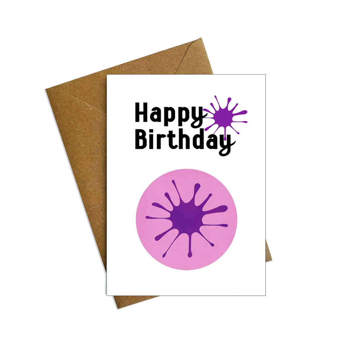 Splodge Birthday Cards