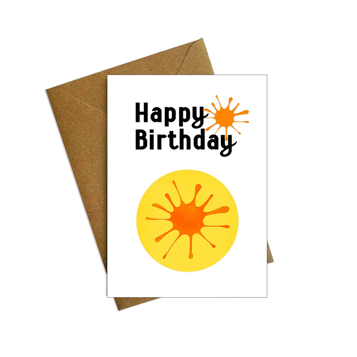 Splodge Birthday Cards