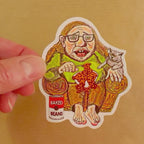Reginald Stinkbottom Die-Cut Stickers