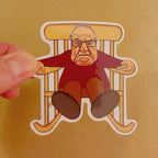 Grandpa Mudcake Die-Cut Stickers: Set 4