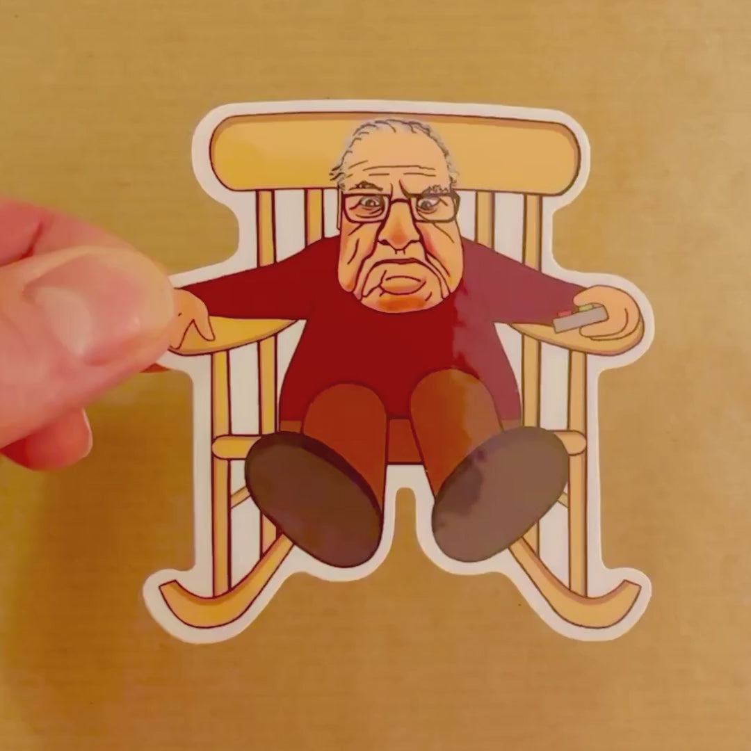 Grandpa Mudcake Die-Cut Stickers: Set 4